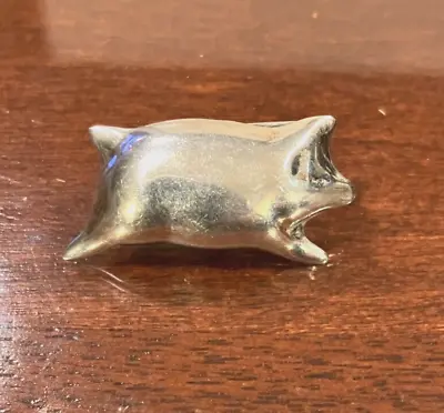 Vintage Taxco Mexico Sterling Silver 925 Pig Brooch Pin Signed TM-01 #52 • $19.20