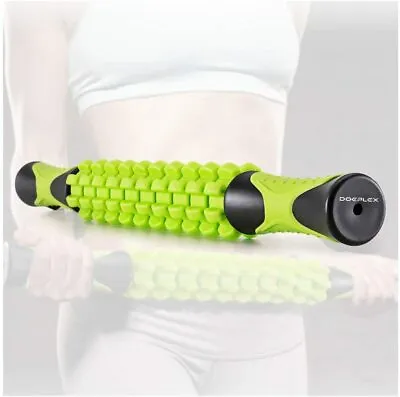 Doeplex Muscle Roller Massage Stick 17.5  Body Massager Legs Back Recovery Tools • $19.99