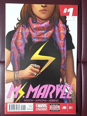 Ms Marvel 1. 1st Print. High Grade. Kamala Khan. • £47.99