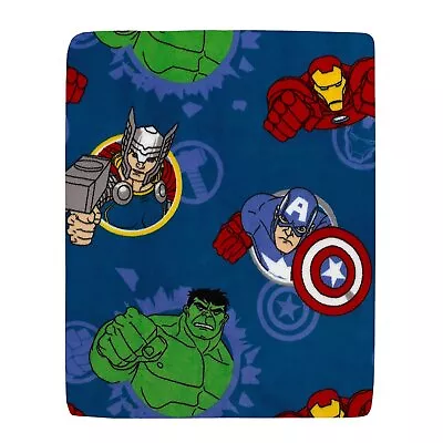 Marvel Avengers Super Soft Toddler Blanket - 40  X 50  • $16.62