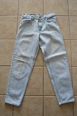 Vintage Levi's Men's Stone Wash 550 Jeans 31  Waist 32  Inseam Orange Label • $70