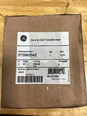 General Electric 9T58K0045 Core & Coil Transformer NEW SEALED BOX • $69.99