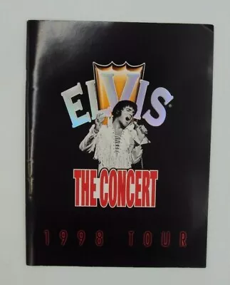 Elvis The Concert 1998 Tour - Program - Presley - 20 Pages - Vintage - Excel • $19.95