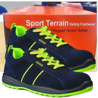 Mens Safety Shoes Work Trainers Womens Steel Toe Cap Lightweight Hiking Boots UK • £17.99