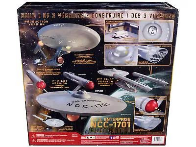 Skill 2 Model Kit U.S.S. Enterprise NCC-1701 Pilot Edition Star Trek 3-in-1 1/35 • $186