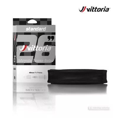 Vittoria STANDARD Butyl Presta Valve Inner Tube : 700x20-28c 80mm • $8.99