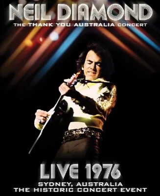 NEIL DIAMOND New Sealed Ltd Ed 2024 LIVE 1976 AUSTRALIA CONCERT DVD • $24.99