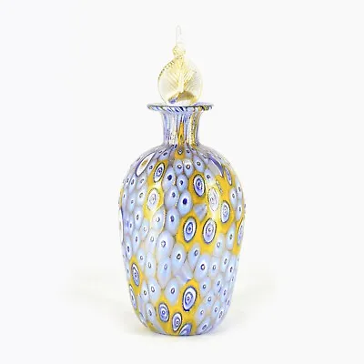 Gabriel Urban - Bottle IN Murano Glass With Murrine And Leaf Gold • $141.32