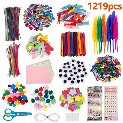 DIY Art Craft Sets Craft Supplies Kits For Kids Toddlers Children Craft VeaZe • £12.88