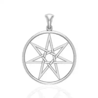 Elven Seven Pointed Star Fairy .925 Sterling Silver Pendant Peter Stone Jewelry • $39.97