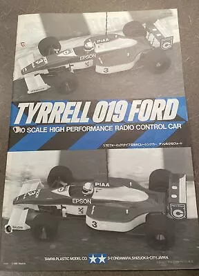 58090 Tamiya Tyrrell 019 Ford - Original Edition -Manual / Instructions 1055389 • $24.99