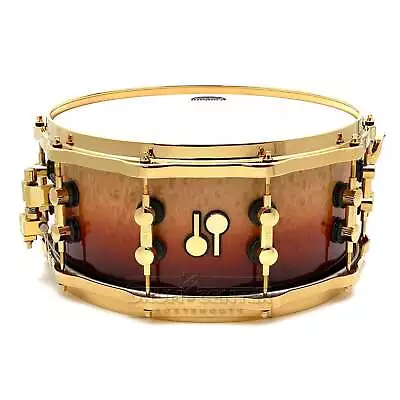 Sonor SQ2 Maple Medium Snare Drum 14x6.5 Birdseye Sunburst Fade W/Gold Hardware • $1873.04