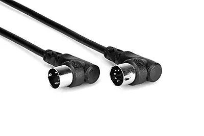 HOSA MID-305RR 5ft Right-angle 5-pin DIN To Same MIDI Cable NEW!!! • $11.34