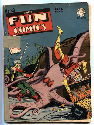 MORE FUN COMICS #83 1942- Green Arrow - Dr Fate- Spectre G • $570