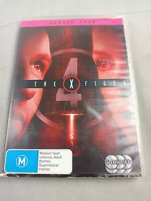 The X Files Sci-Fi Fantasy Series Season 4 Rated M Region 4 PAL 6 Disc Set • $14.50