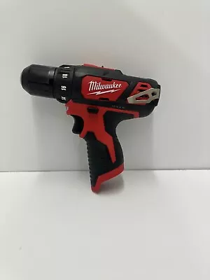 NEW MILWAUKEE 2407-20 M12 12V 12 Volt LED Cordless Lithium-Ion 3/8  Drill Driver • $39.99