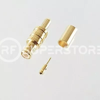 $9.99 • Buy MCX Plug Connector Crimp Attachment Coax RG174, RG188, RG316, Gold Plating