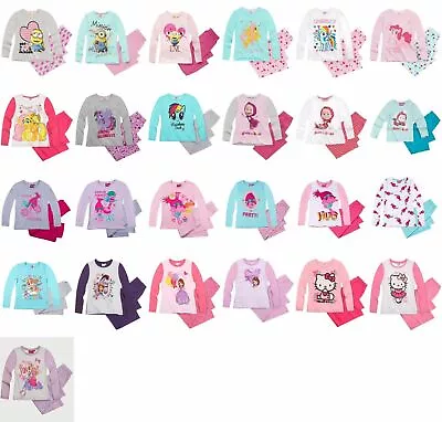 Girls Pyjamas Nightwear Kids Pyjama Set Disney • £9.89