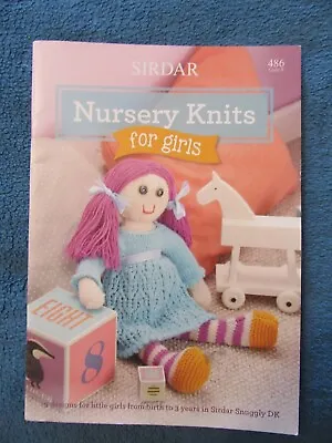 Nursery Knits For Girls Sirdar Knitting  Pattern Booklet • £1.50