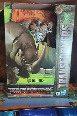Transformers Movie Rise Of The Beasts Rhinox F5497 Voyager Class 2023 NEW  • $18
