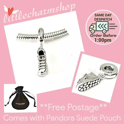 $53.10 • Buy NEW Authentic Genuine PANDORA Sneaker Shoe Dangle Charm - 798802C01 RETIRED
