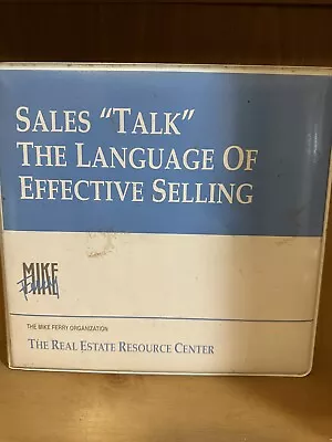 Mike Ferry Sales Talk The Language Of Effective Selling 4 Cassettes • $39.99