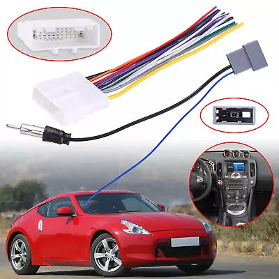 Car Stereo Wiring Harness Adapter Cable Radio Install Plug For Nissan 70-7552 US • $5.80