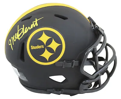 Steelers Mel Blount Authentic Signed Eclipse Speed Mini Helmet BAS Witnessed • $109.99