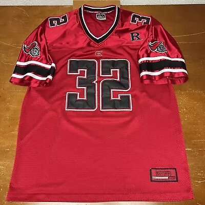 Vintage Rutgers Scarlet Knights Jersey Mens XL Red Football Colosseum • $27.95