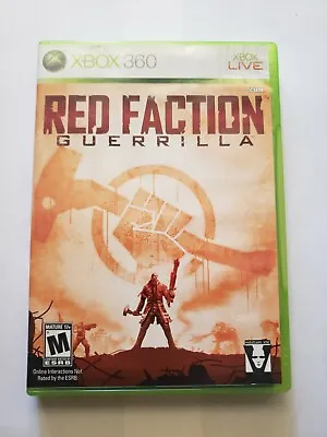 Red Faction Guerilla Microsoft Xbox 360 THQ Volition Inc. Havok Geo-Mod • $4.98