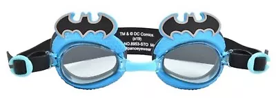 BATMAN DC COMICS SUPERHERO Anti-Fog Super-Soft Watertight Seal Swim Goggles • $27.32