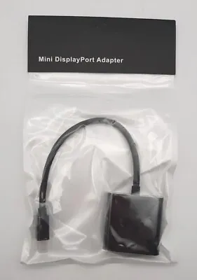 Mini Display Port DP To VGA Cable Converter Adapter Black  • $9.89