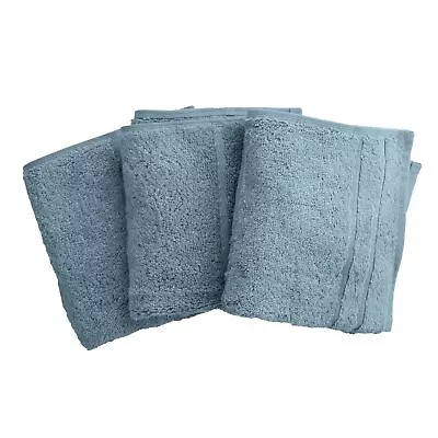 Bamboo Washcloths Set - Blue Lagoon By Cariloha For Unisex - 3 Pc Towel • $22.45