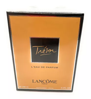 Tresor By Lancome 3.4 Oz / 100 Ml L'eau De Parfum Spray *new & Sealed In Box* • $38.55