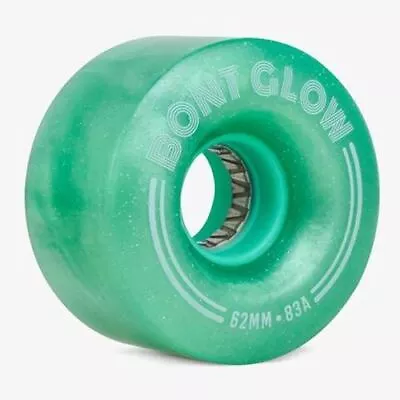 Bont - Glow Light Up LED Roller Skate Wheels ( Misty Teal) - Set Of 4 • $39