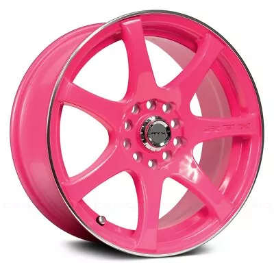RTX INK Wheel 16x7 (42 5x114.3 73.1) Pink Single Rim • $141.29