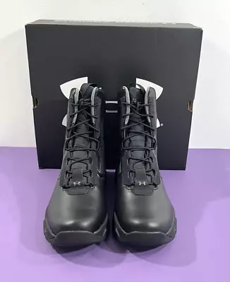 11 Reg Nib Under Armour 3024951 Women's Stellar G2 Tactical Boots Black • £54.64