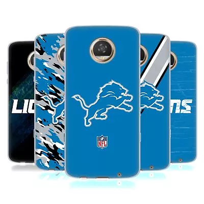 Official Nfl Detroit Lions Logo Soft Gel Case For Motorola Phones • $19.95