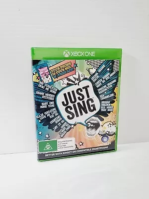 Microsoft Xbox One Just Sing Better W/ Kinect 'Complete' Game: VGC! FREE POST! • $22.43