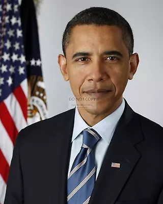 President Barack Obama Official Portrait - 8x10 Photo (aa-016) • $8.87