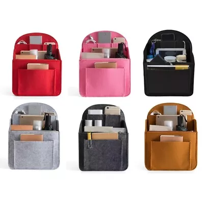 Shoulder Bag Handbag Travel Rucksack Purse Insert Bag Organizer For Women Men • £12.41