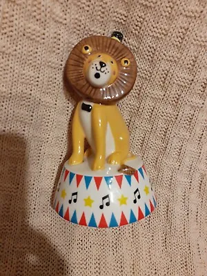 Aynsley Animal Party  Nursery Collection Lion Party Musical Ornament Vintage • £8.99