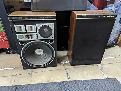 Rare! Vintage Pioneer CS-903 4-Way 16  Woofer Floor Speakers • $300