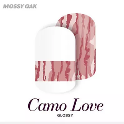 Jamberry Nail Wraps ~ HALF SHEET ~ CAMO LOVE Unicorn VHTF Outdoors Muddy Girl • $7.50
