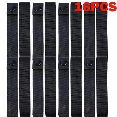 16x 6  MOD MOLLE PALS Modular Web Gear Replacement Tie Straps Black • $26.89