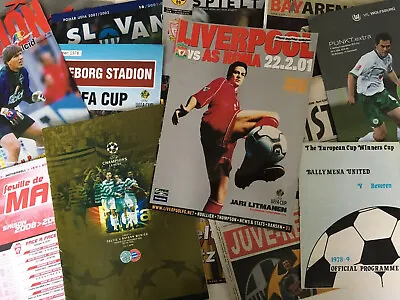 $57.78 • Buy European/Uefa Football Comp. Programmes *Choose From List* Discount Available!