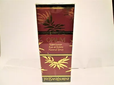 Vintage Opium By Yves Saint Laurent Vaporisateur Eau De Toilette Natural Spray • $359