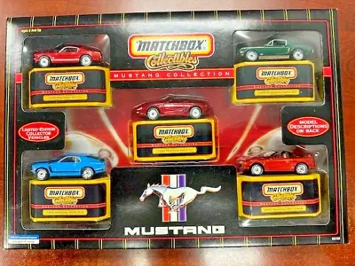 1999 Matchbox Collectibles Mustang Collection Box Set Of 5  Vintage Mustangs A+ • $9.99