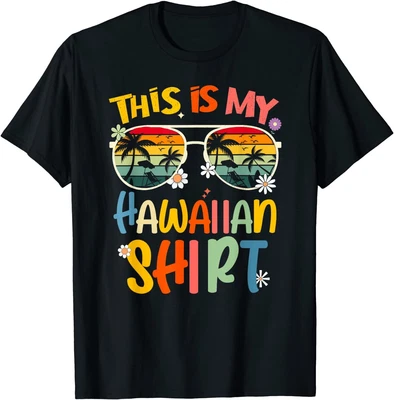 $17.95 • Buy This Is My Hawaiian Shirt Funny For Summer Vacation Gifts Unisex T-Shirt