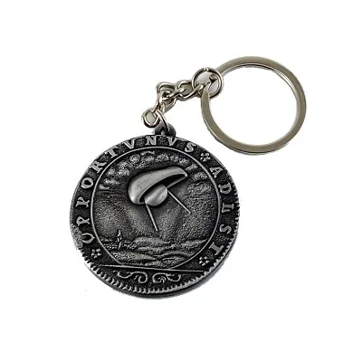 UFO Avocado 1.5  Metal Keychain By Jesse JFR • $10.16